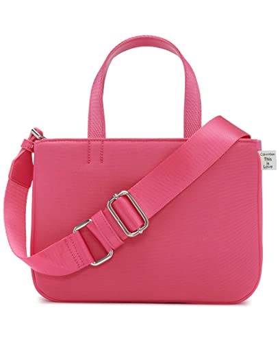 Calvin Klein Damen Tessa Key Item Mini Bag Crossbody, Pink Flambe Calvin Klein Damen Tessa Key Item Mini Bag Crossbody, Pink Flambe von Calvin Klein