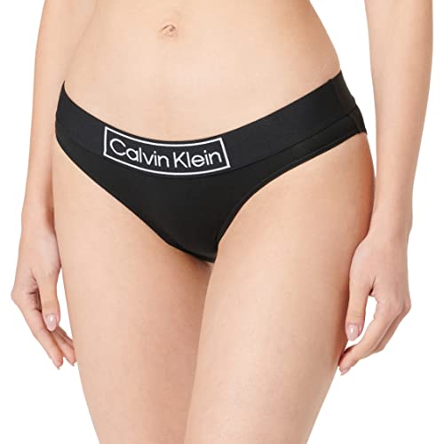 Calvin Klein Damen Slip Bikini Form mit Stretch, Schwarz (Black), S von Calvin Klein