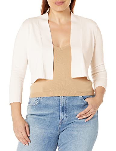 Calvin Klein Damen Langarm Cardigan Bom Ps Shrug Sweater, Blossom, S/Zierlich von Calvin Klein