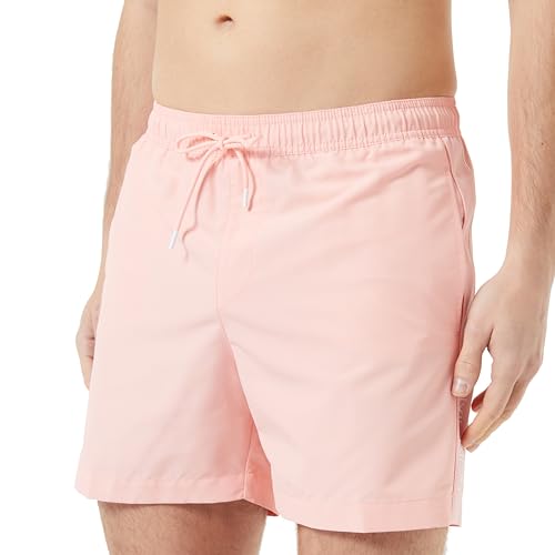 Calvin Klein Herren Badehose Medium Drawstring Mittellang, Rosa (Pale Rosette), 3XL von Calvin Klein