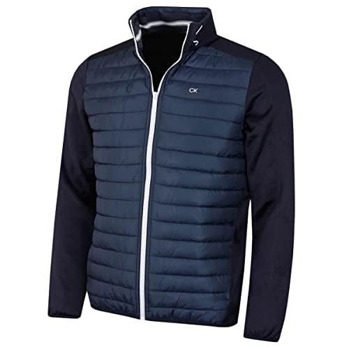 Calvin Klein Herren CK Hybrid Insulate Leichte Jacke - Marine/Marine - XXL von Calvin Klein