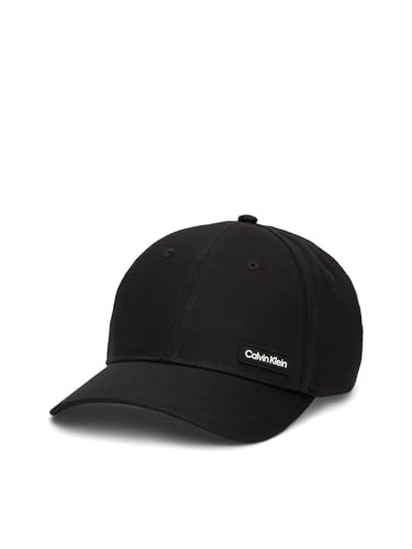 Calvin Klein Herren Cap Elevated Patch Basecap, Schwarz (Ck Black), Einheitsgröße von Calvin Klein