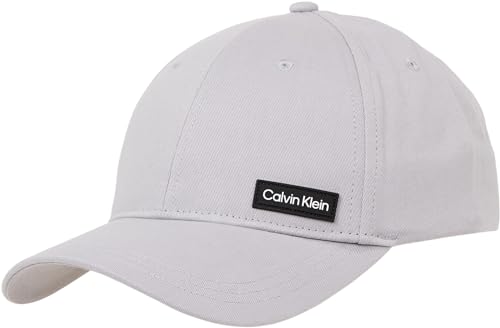 Calvin Klein Herren Essential Patch BB Cap K50K510487 Kappe, Grau (Mid Gray), OS von Calvin Klein