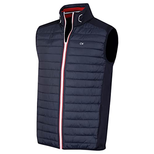 Calvin Klein Herren Hybrid Gilet - Navy - XXL von Calvin Klein