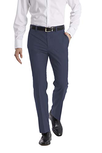 Calvin Klein Herren Modern Fit Dress Pant Klassische Hose, Dunkelblau, 40W / 32L von Calvin Klein