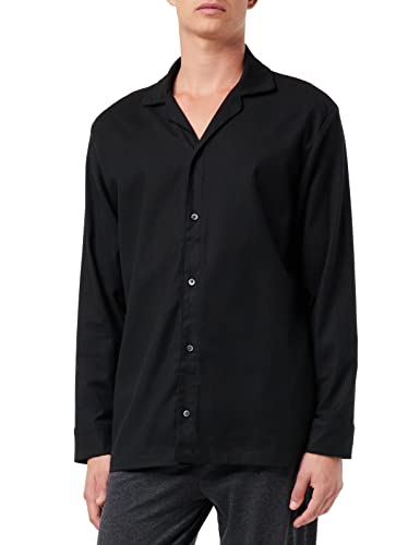 Calvin Klein Herren L/S Button Down 000NM2202E Langarm Strickoberteile, Schwarz (Black), M von Calvin Klein Jeans