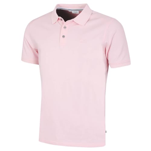 Calvin Klein Herren North Coast Poloshirt - Baby Rosa - L von Calvin Klein