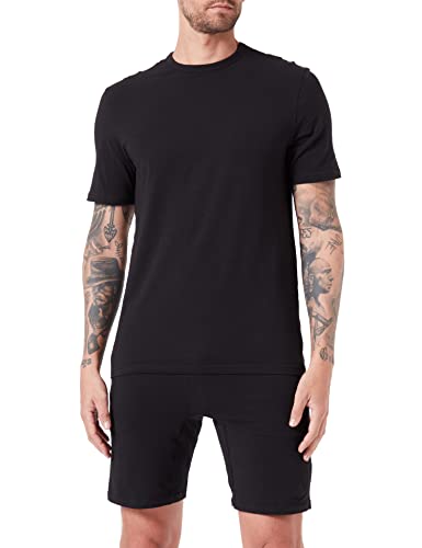 Calvin Klein Herren Pyjama-Set Kurz, Schwarz (Black), S von Calvin Klein