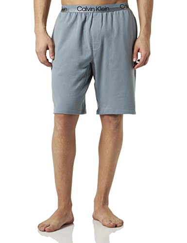 Calvin Klein Herren Pyjamahose Kurz, Blau (Beloved Blue), S von Calvin Klein