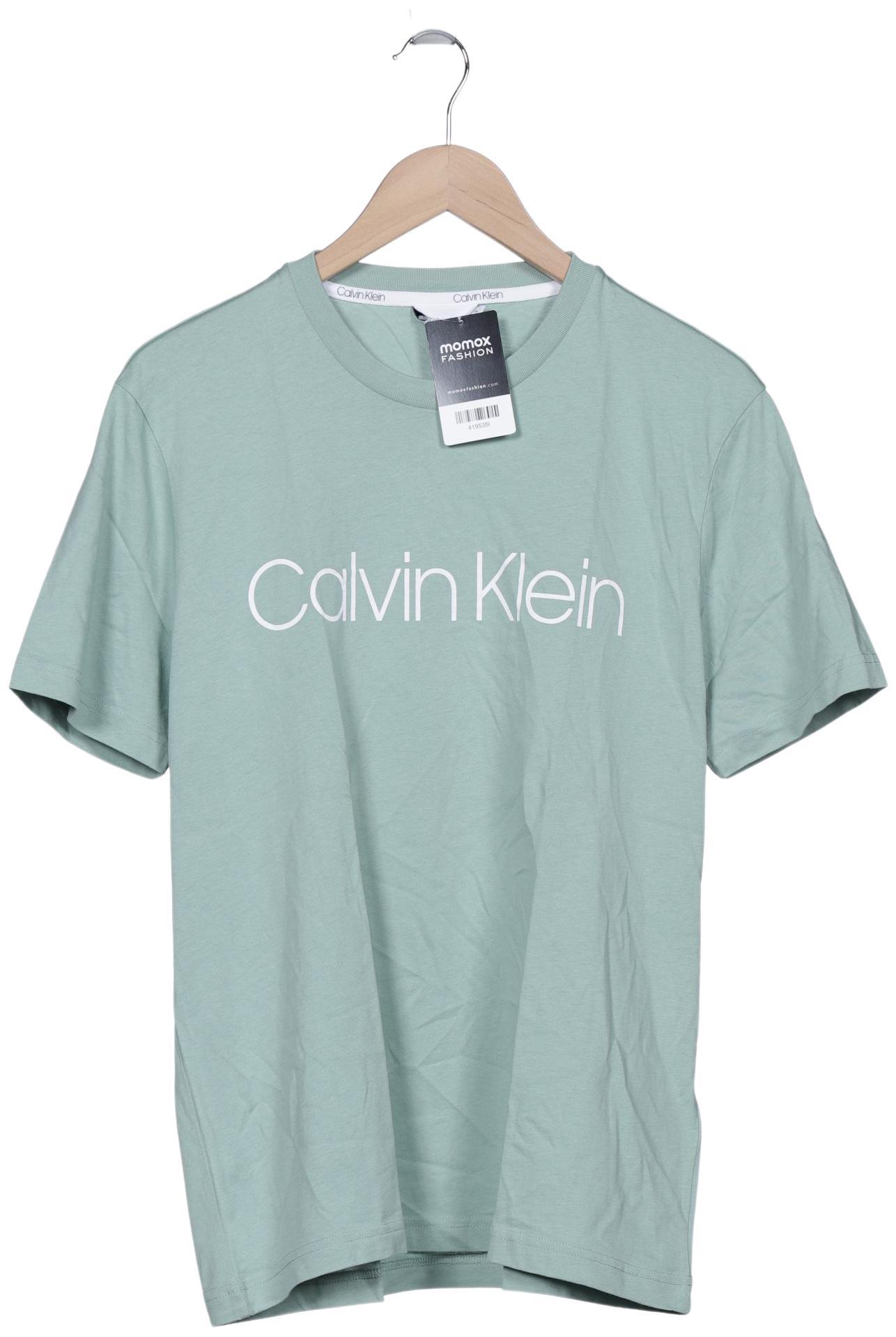 Calvin Klein Herren T-Shirt, türkis, Gr. 54 von Calvin Klein