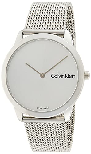 Calvin Klein Herren Analog Quarz Uhr mit Edelstahl Armband K3M211Y6 von Calvin Klein