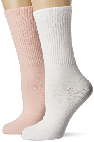 Calvin Klein Socks Women's CKJ Women 4P Monogram TIN GIFTBOX Crew Sock, pink Combo, ONE Size von Calvin Klein