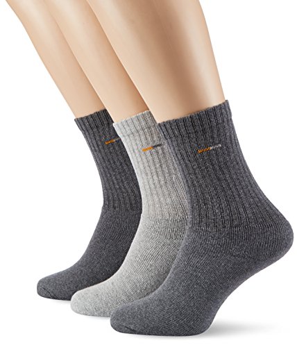 Camano Herren 5943 Sportsocken, Grau (Grey 10), 47/50 (Herstellergröße: 47/49) (3er Pack) von Camano