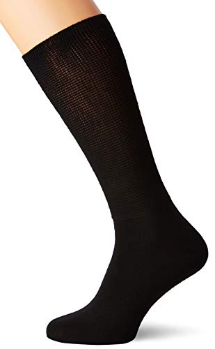 Camano Unisex-Erwachsene 5913 Sportsocken, Schwarz (Black 0005), (Herstellergröße: 43/46) (4er Pack) von Camano