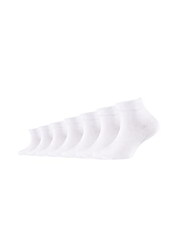 Camano Jungen 9302 Füßlinge, Weiß (White 0001), 31-34 (7er Pack) von Camano