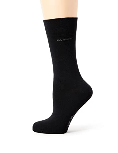 Camano Damen 3642 Schwarz Socken, Schwarz, 39-42 EU von Camano