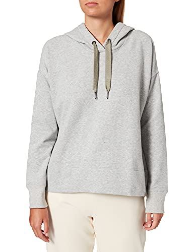 Camel Active Womenswear Damen 3093016f54 Kapuzenpullover, Light Grey, L von camel active