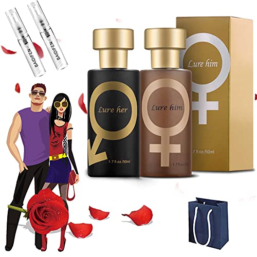 Jogujos Pheromone Perfume,Lure Her Perfume for Men,Pheroman Cologne,Lure Her Cologne,Pheroman Lure Her Perfume Cologne for Men (2 packs) von Camic