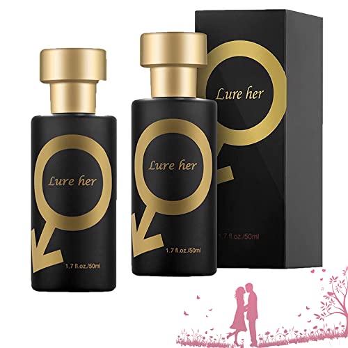 Venom-Love Cologne Pheromon-Parfum for Men, Lure Her Parfüm Spray, Golden Lure Pheromone Perfume Für Männer & Frauen, Lang Anhaltende Pheromone Parfüm (2PCS,Black) von Camic