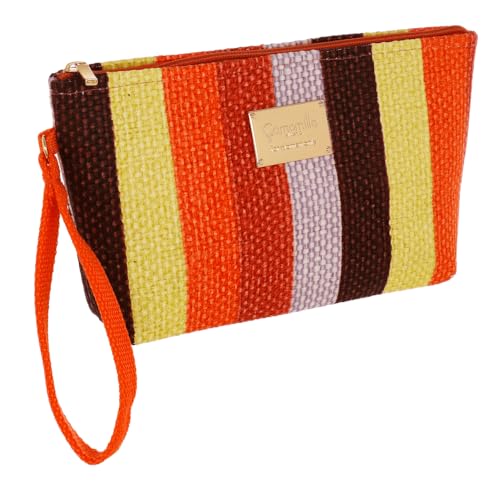 Camomilla Damen Strand Clutch, Kollektion Colorful, Farbe Orange von Camomilla