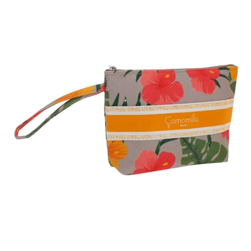 Camomilla Damen Strand Clutch, Kollektion Haiti, Farbe Orange von Camomilla