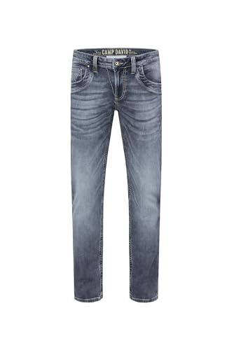 Camp David Herren Jeans NI:CK aus Jogg-Denim Jogg Grey 33 32 von Camp David