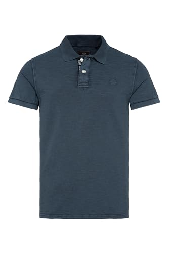 Camp David Herren Kurzarmpolo aus Pikee mit Logostick Blue Navy XL von Camp David