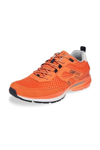 Camp David Herren Sneaker im Sandwich-Mesh-Design Sunshine Orange 43 von Camp David