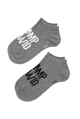 Camp David Herren Sneakersocken im Doppelpack Grey Melange 39-42 von Camp David