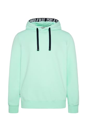 Camp David Herren Sweatshirt mit Kapuze Sun Aqua XXL von Camp David