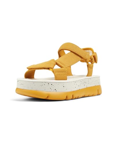 Camper Damen Oruga Up K200851 Sandal, Orange 021, 39 EU von Camper