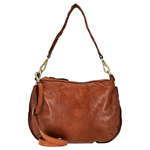 Campomaggi Zefiro - Schultertasche 30 cm cognac von Campomaggi