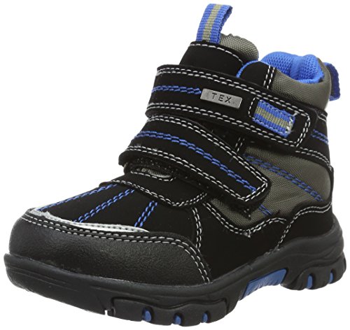 Canadians Jungen Allwetterstiefel Schneestiefel, Schwarz (000 Black ROYAL Blue) von Canadians