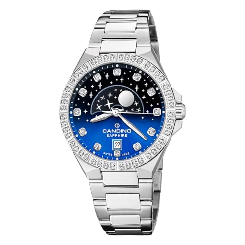 Candino Damenuhr Edelstahl Silber Elegance Armbanduhr UC4760/3 Analoguhr von Candino