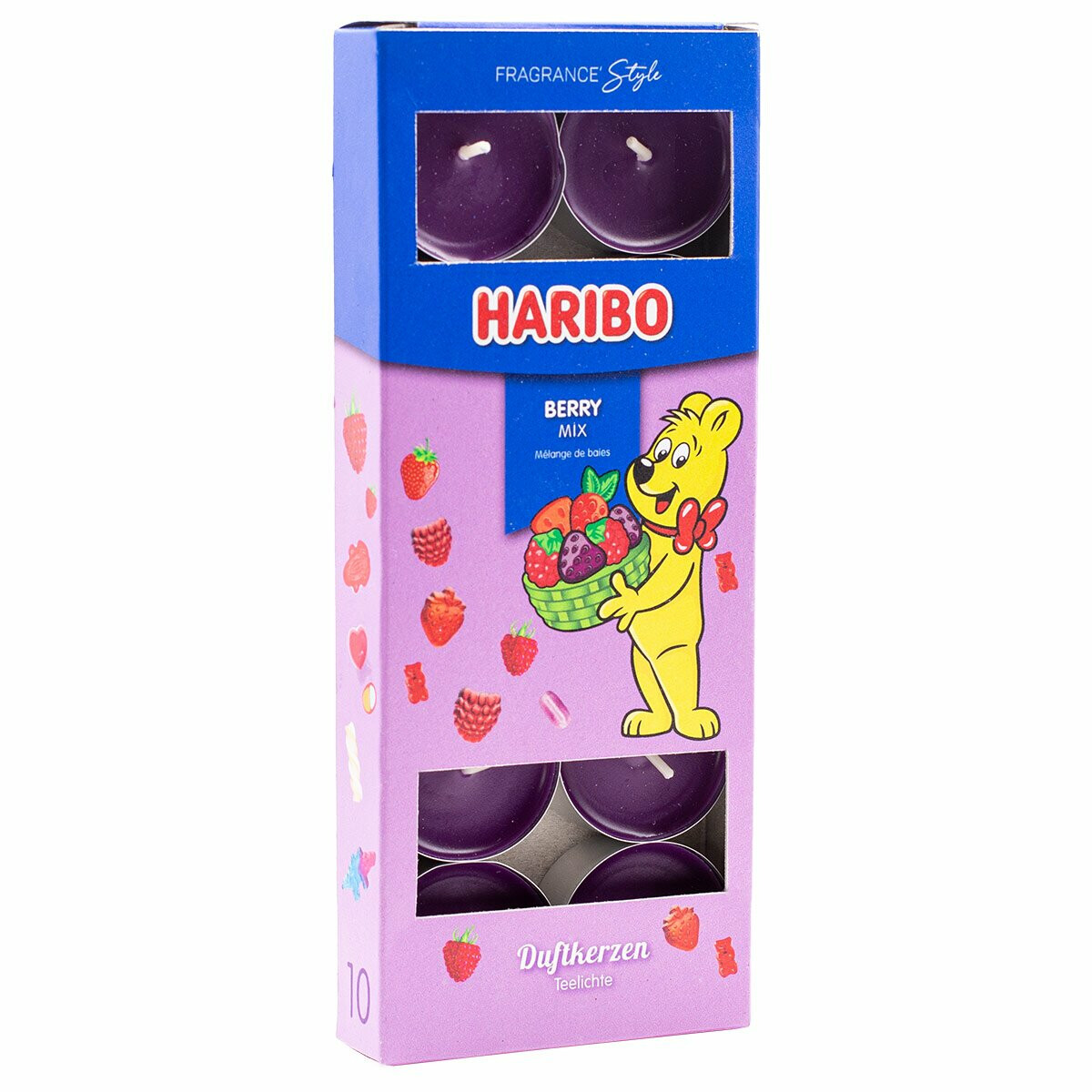 Teelicht Haribo Berry Mix - 10 Stück Teelicht Haribo Berry Mix - 10 Stück von Candle Lite Company