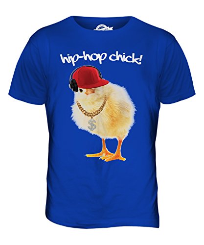 Candymix Hip Hop Chick Küken Herren T Shirt, Größe Small, Farbe Königsblau von Candymix