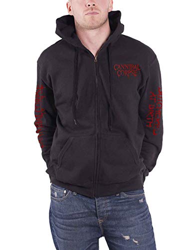 Cannibal Corpse Butchered at Birth 2019 Kapuzenpullover für Herren, offizielles Produkt, Größe M von Cannibal Corpse