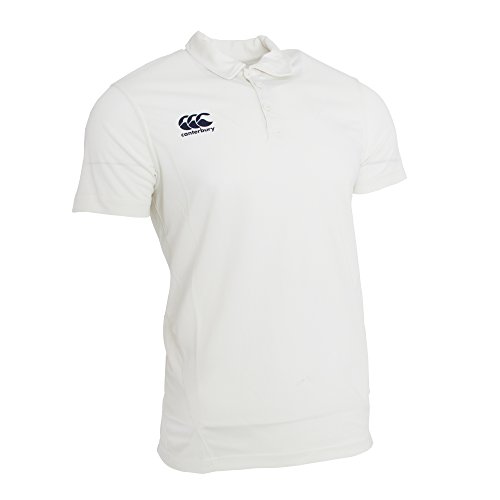 Canterbury Herren Kurzarm Cricket Shirt (XL) (Creme) von Canterbury