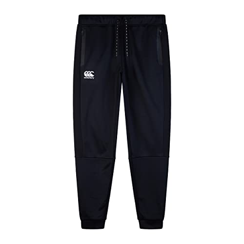 Canterbury Herren Tech Pant V2 Trainingshose, Schwarz/Gunmetal Grey, XS von Canterbury