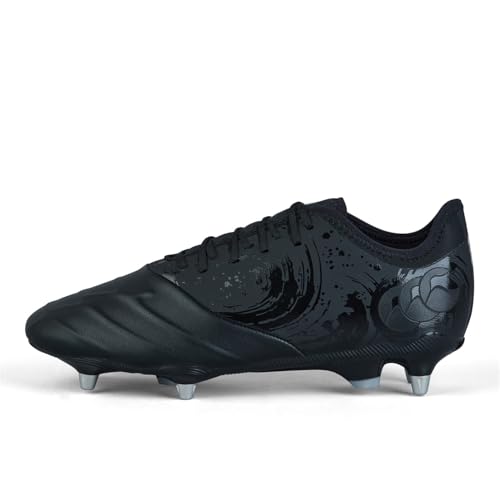 Canterbury Unisex Phoenix Genesis Pro Stiefel, Schwarz/Silber-Metallic, 44.5 EU Canterbury Unisex Phoenix Genesis Pro Stiefel, Schwarz/Silber-Metallic, 44.5 EU von Canterbury
