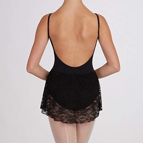 Capezio Damen Camisole Kleid Vintage Whisper Einheitsgröße Schwarz von Capezio