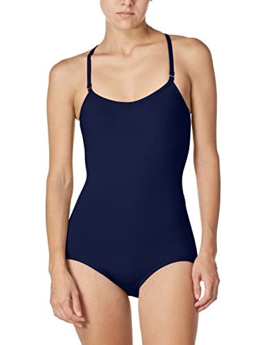 Capezio Damen Camisole Leotard with Adjustable Straps Trikot, Navy, M von Capezio