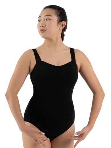 Capezio Damen Princess Tank Leotard Trikot, Black, M von Capezio