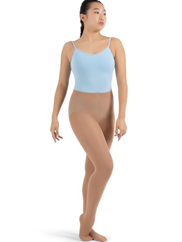 Capezio Damen Ultra Soft Tight mit Fuß Enge Passform, Light Tab, S-M Capezio Damen Ultra Soft Tight mit Fuß Enge Passform, Light Tab, S-M von Capezio