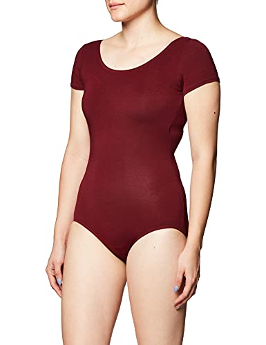 Capezio Damen tanzanzug athletic shirts, Burgunderfarben, L EU von Capezio