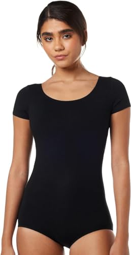 Capezio Damen tanzanzug athletic shirts, Schwarz, L EU von Capezio