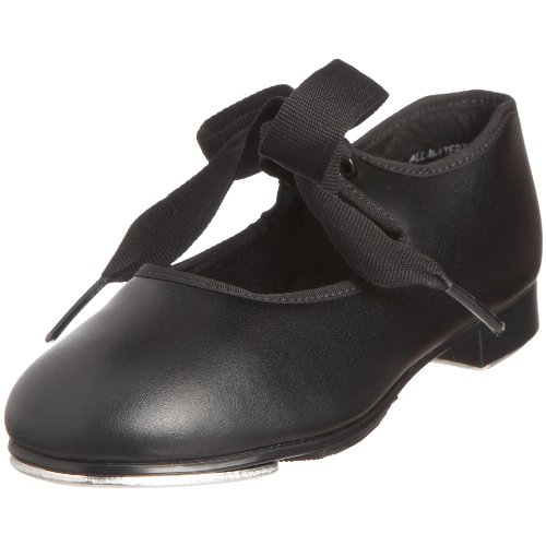 Capezio Junior Tyette Tap Schuh, Schwarz - Schwarz - Größe: 30 EU von Capezio