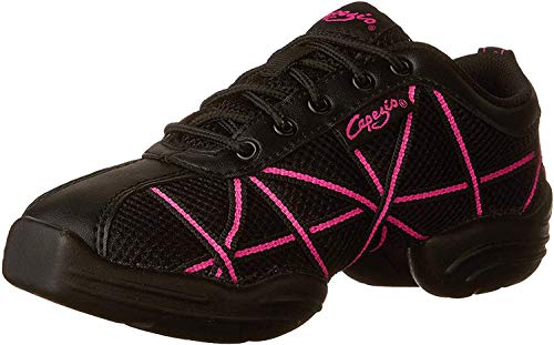 Capezio Web Dance Damen Sneaker,Mehrfarbig (Schwarz / Hot Pink),42 von Capezio