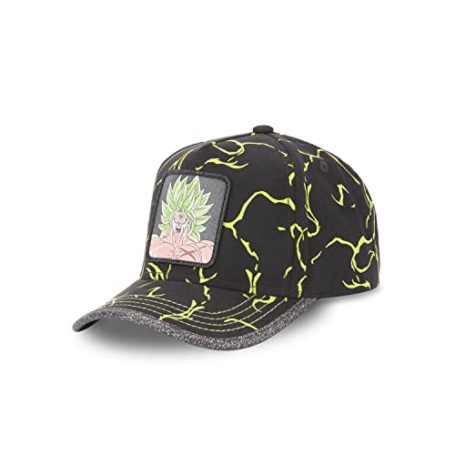 Tracker Kappe Herren Dragon Ball Broly, Cap Herren, Broly, Atmungsaktiv, Schwarz, Einheitsgröße von Capslab