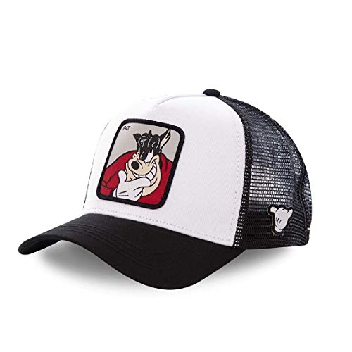 Capslab Kater Karlo Disney Collab White/Black Trucker Cap - One-Size von Capslab